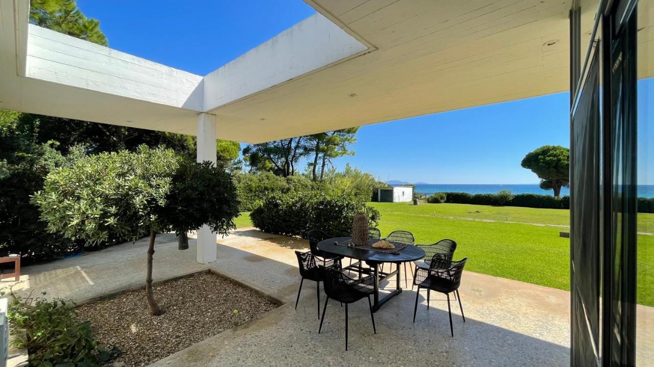 Beachfront Villa Hoopoe Schinias, Marathon Eksteriør billede