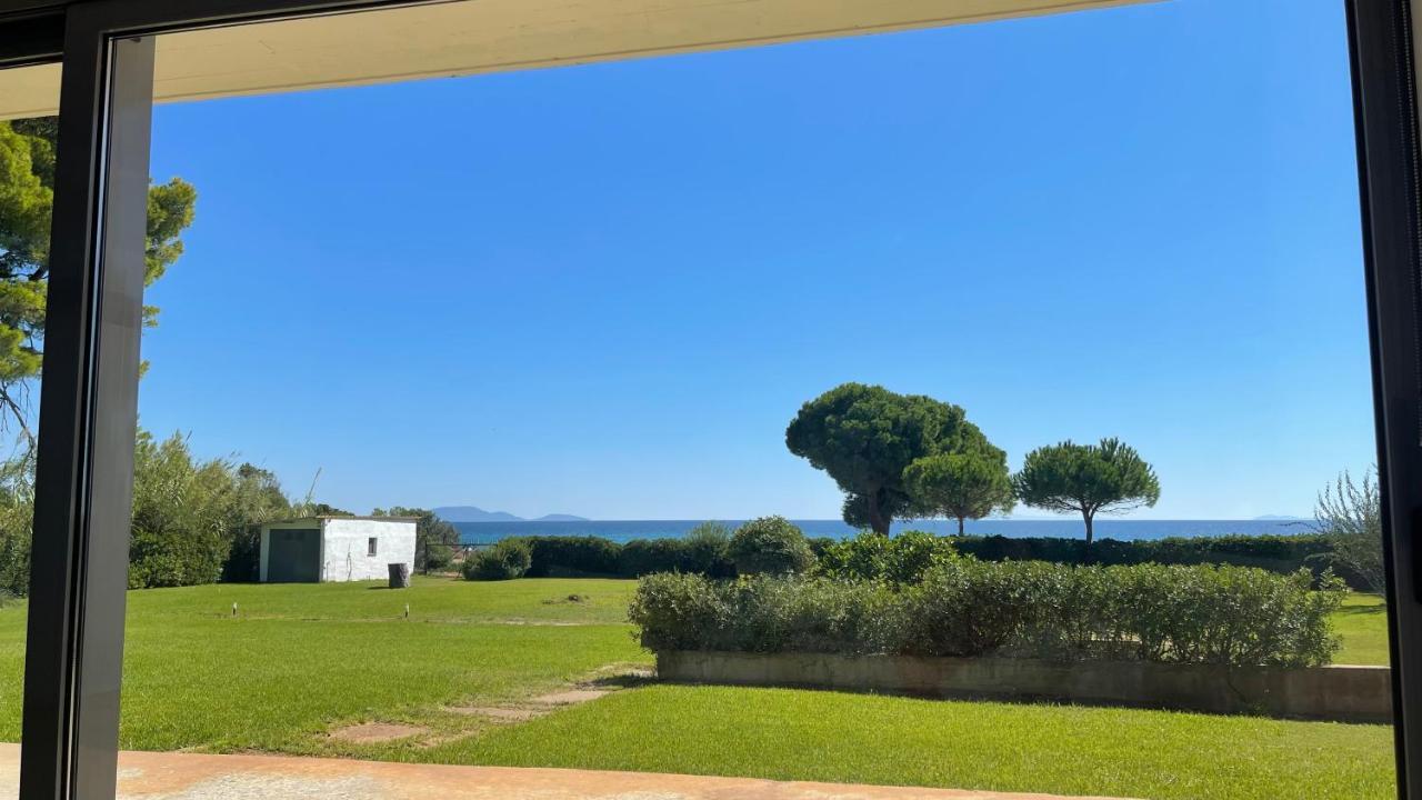 Beachfront Villa Hoopoe Schinias, Marathon Eksteriør billede